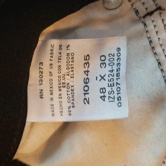 Black Lee mens Jeans - Picture 3 of 4